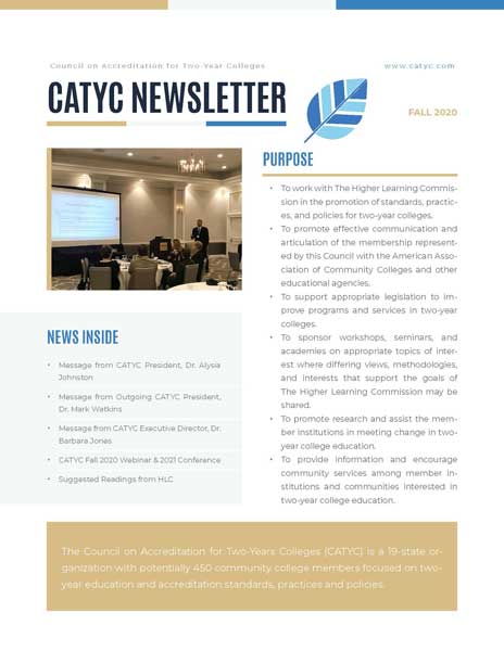 Fall 2020 Newsletter