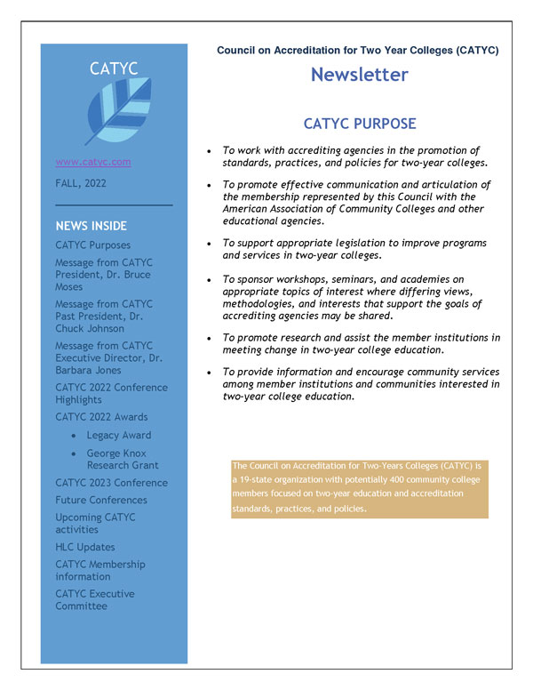 Fall 2022 Newsletter